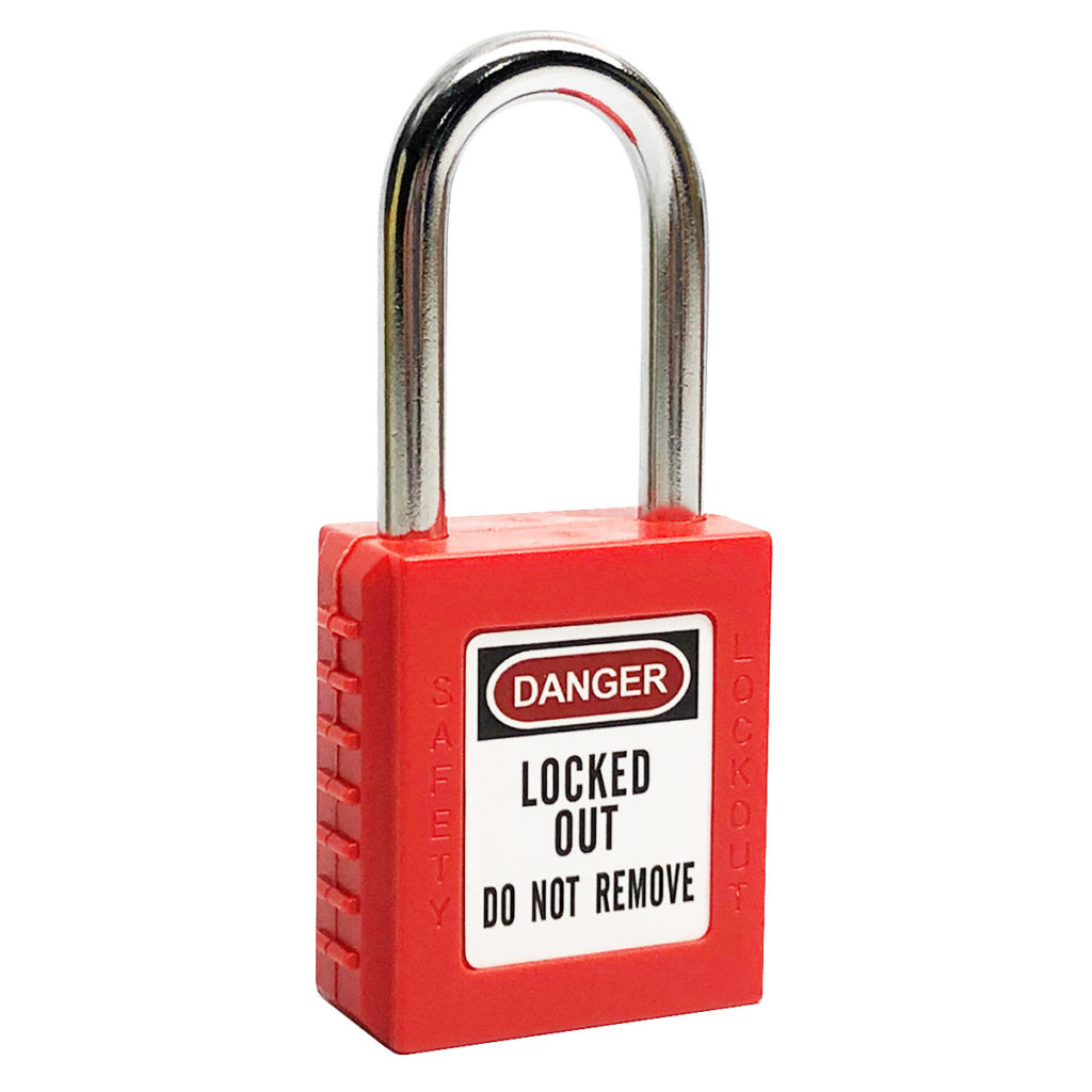Set of 10 Lockout Tagout Padlocks Next Day Safety