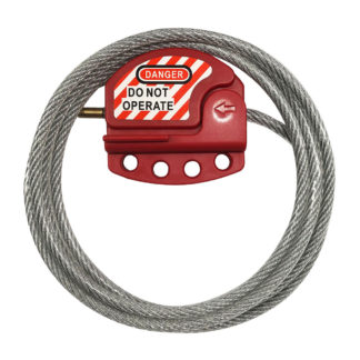 4mm Steel Cable Lockout Device