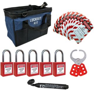 Filled Personal Lockout Tagout Kit
