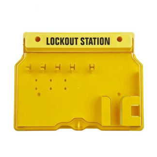 Lockout & Tagout Station Case Only - 5 Hook