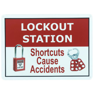 LOTO Signage - "Lockout Station"