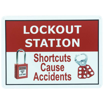LOTO Signage - "Lockout Station"