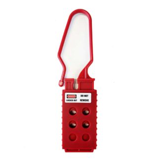 Red Nylon Safety Hasp V2