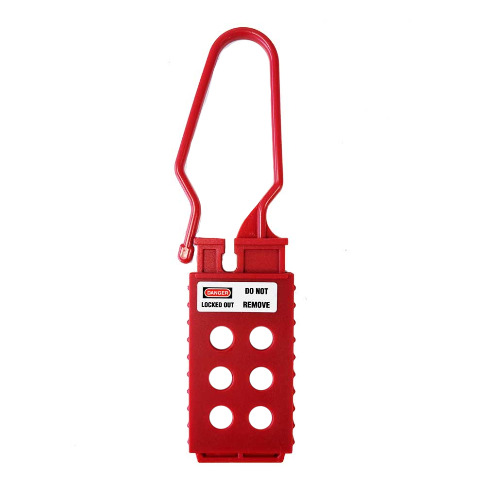 Red Nylon Safety Hasp V2