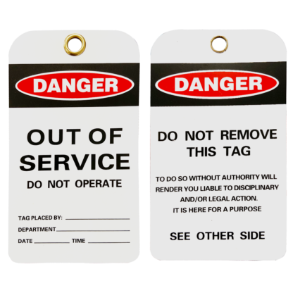 "Out Of Service" Tags
