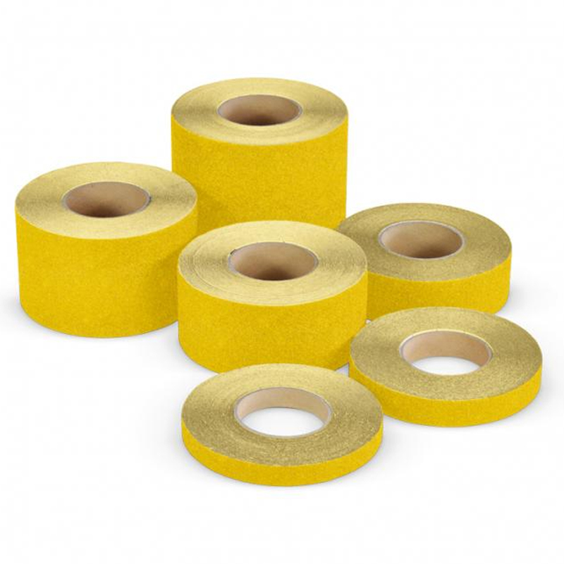 Yellow Anti Slip Adhesive Tape 20m Roll Next Day Safety