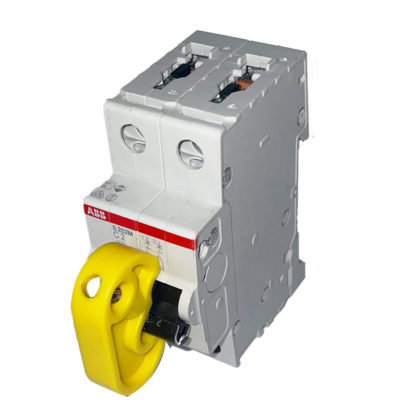 Yellow Circuit Breaker Lockout Device - Image 3