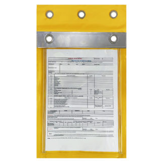 A4 Lockable Permit Holder - Pre Start Check Pouch