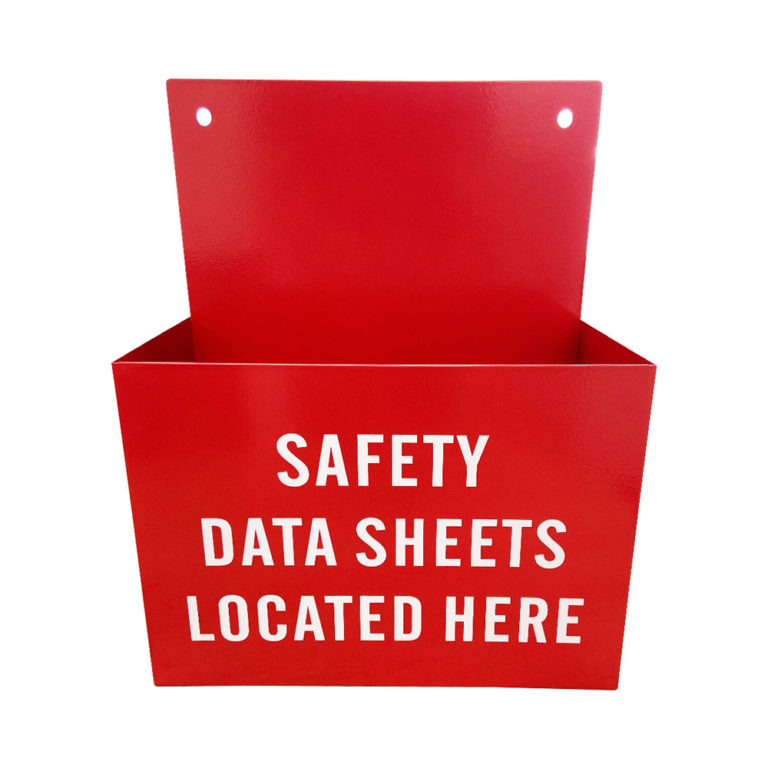 Steel Safety Data Sheet Storage Box Next Day Safety