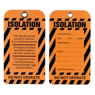 "Isolation" Tags