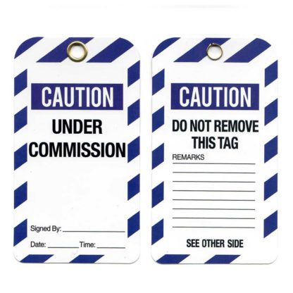 "Under Commission" Tags