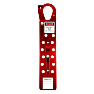 12 Hole Red Hasp 230mm Long