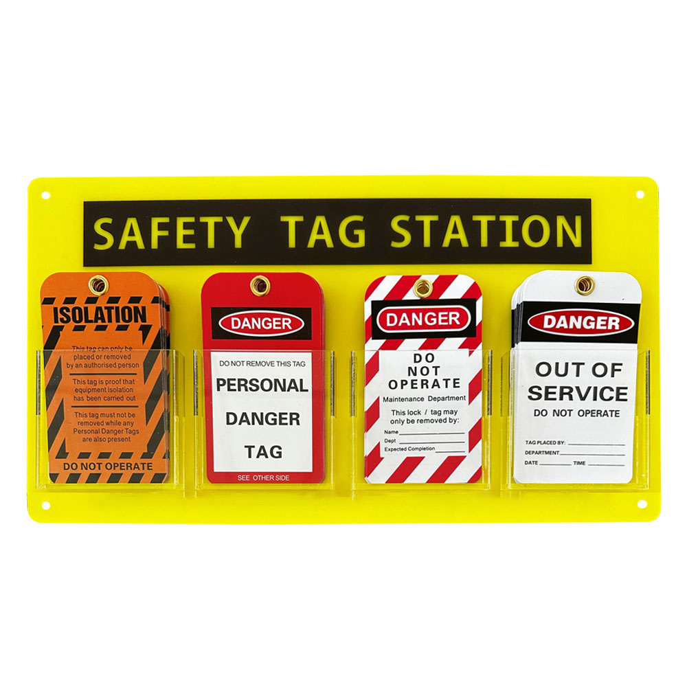 4 Pocket Safety Tag Station - Next Day Safety