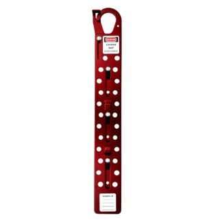 24 Hole Red Hasp 345mm Long