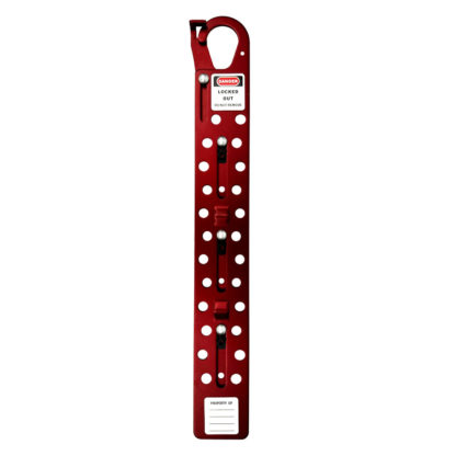 24 Hole Red Hasp 345mm Long