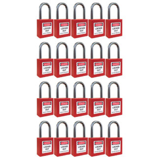 Sets of 20 Lockout Tagout Padlocks