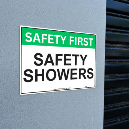 Safety Showers Safety Sign - Image 2