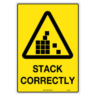 Warning Stack Correctly Sign