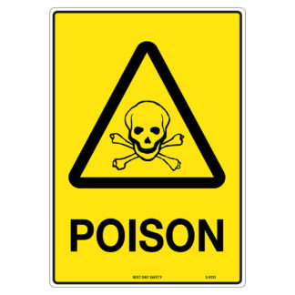 Warning Poison Sign