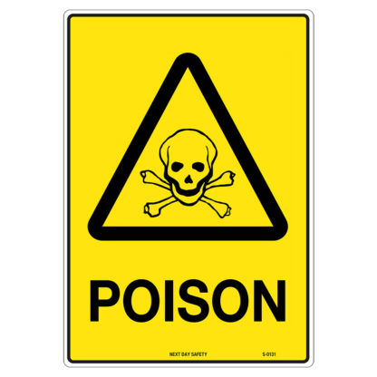 Warning Poison Sign