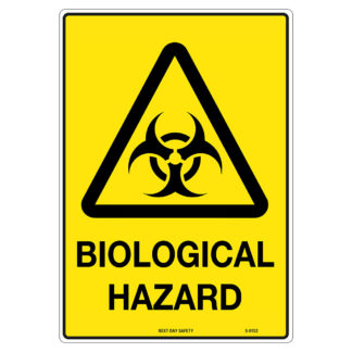 Warning Biological Hazard Sign
