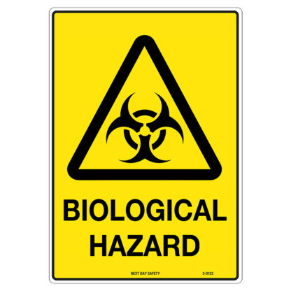 Warning Biological Hazard Sign