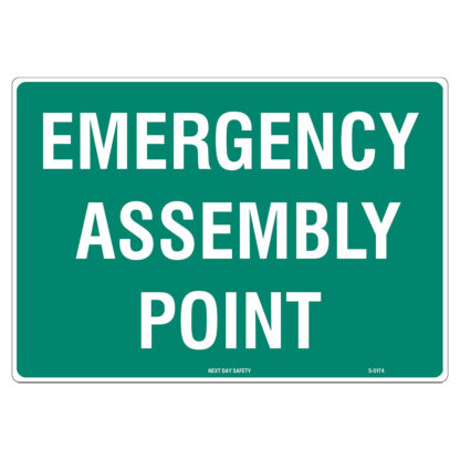 Emergency Assembly Point Sign