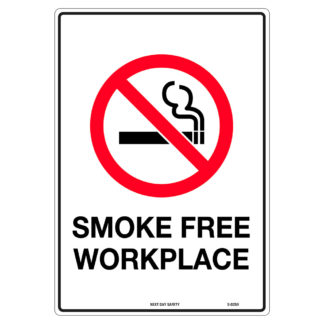 Smoke Free Workplace Prohibition Sign