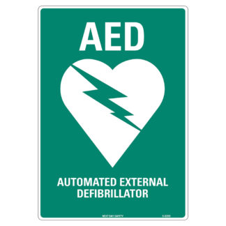 AED Location Marker Sign