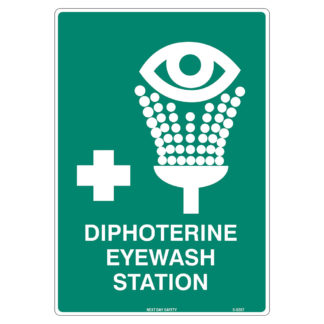 Eyewash Station Alert Sign