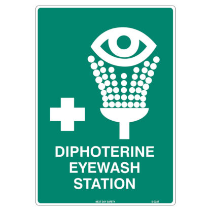 Eyewash Station Alert Sign