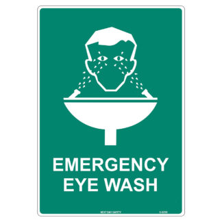 Eye Wash Station Sign - A3 (Metal)