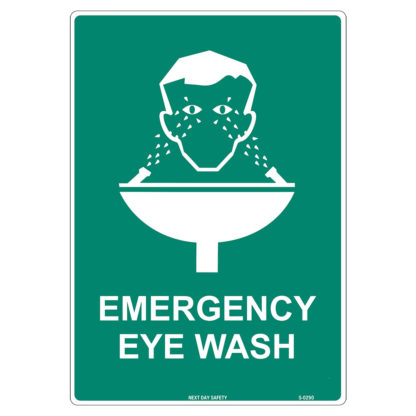Eye Wash Station Sign