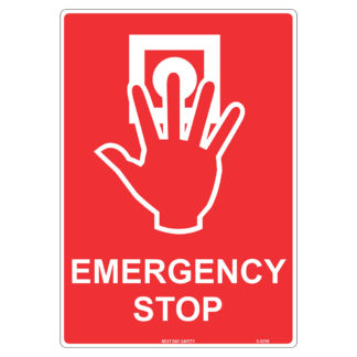 Emergency Stop Sign