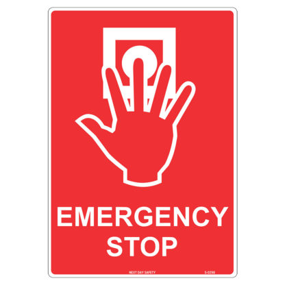 Emergency Stop Sign