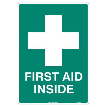 First Aid Locator Sign