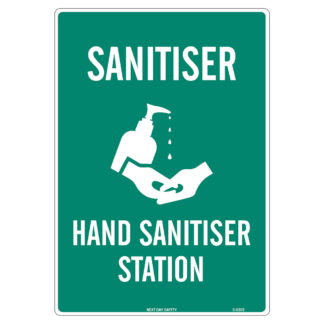 Sanitiser Station Sign