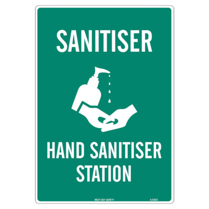 Sanitiser Station Sign