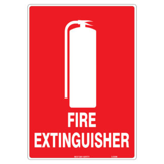 Fire Extinguisher ID Fire Sign