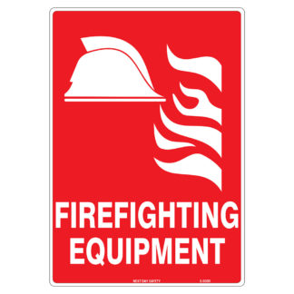 Firefighting Gear Sign