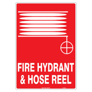 Hydrant & Hose Reel Sign