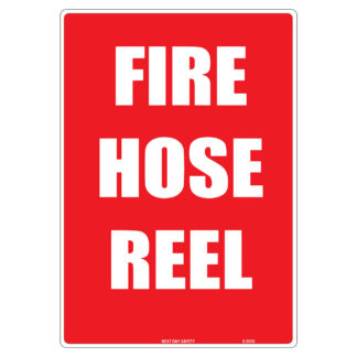 Fire Hose Reel Sign