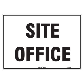 Site Office Label Sign