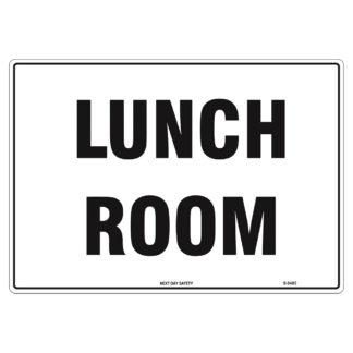 Lunch Room Marker Sign