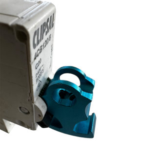 Reversible Blue Alloy Breaker Lockout