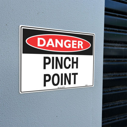Danger Pinch Point Sign - Image 2