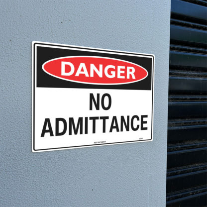 Danger No Admittance Sign - Image 2