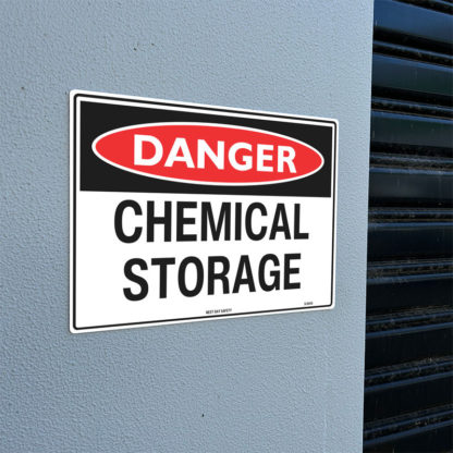 Danger Chemical Storage Sign - Image 2