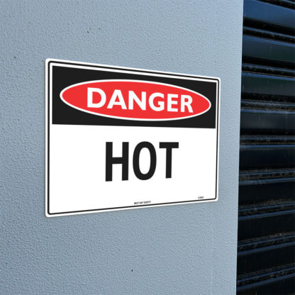 Danger Hot Sign - Image 2