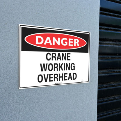 Danger Crane Working Overhead Sign - Image 2